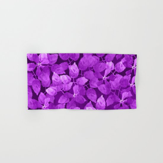 watercolor Botanical garden IV Hand & Bath Towel