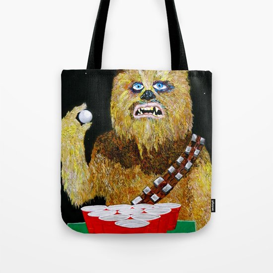 BEER PONG WOOKIE Tote Bag