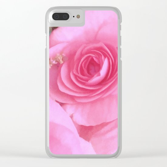 Endless Beauty Clear iPhone Case