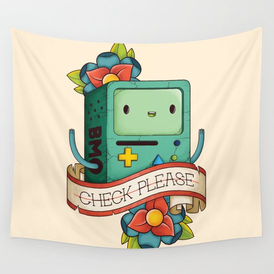 BMO | CHECK PLEASE Wall Tapestry