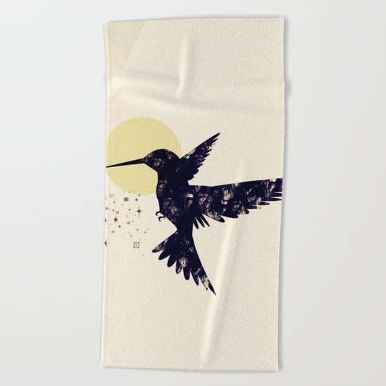 Bird X Beach Towel