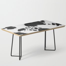Black And White Howdy Cowhide (xii 2021) Coffee Table