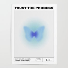 Trust The Process Poster