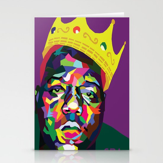 The Notorious B I G Stationery Cards By Chancerobison36 Society6