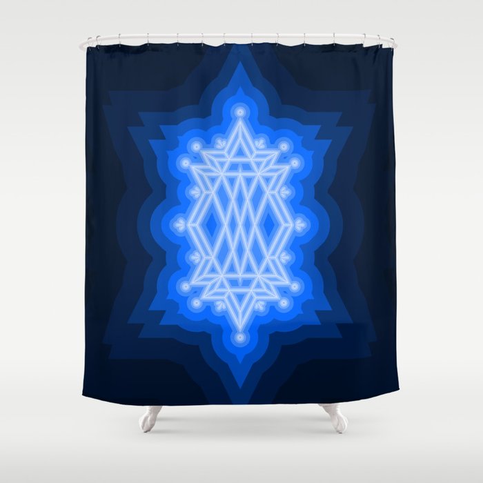 Lapus Lazuli Shower Curtain