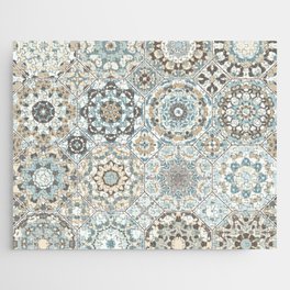 Mediterranean Decorative Tile Print XII Jigsaw Puzzle
