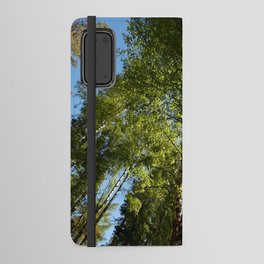 Scottish Highlands Birch Tree Spring Perspective Android Wallet Case