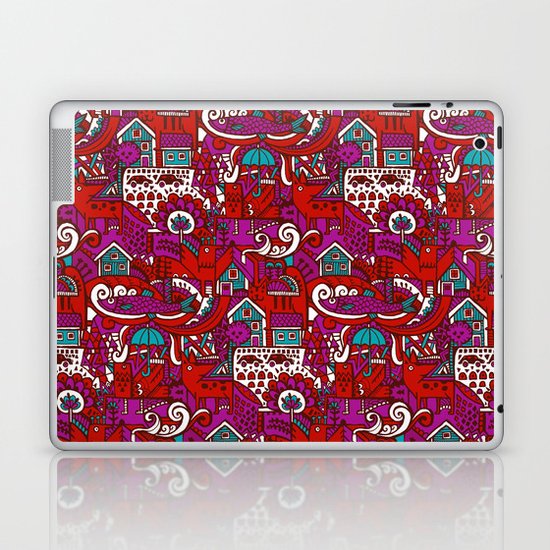Red Laptop & iPad Skin