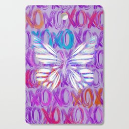 xoxo, butterfly Cutting Board