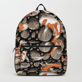 Koi Fish Pattern Backpack