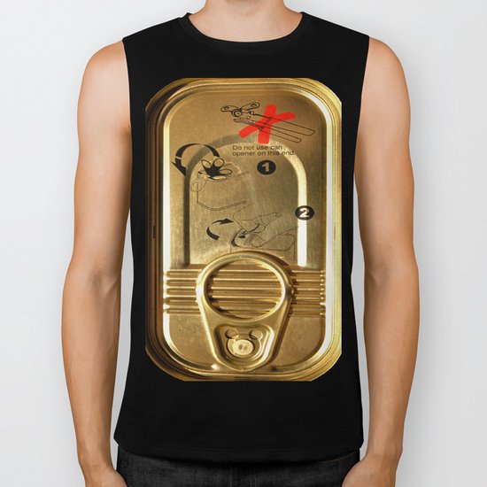 Can Pull Ring Biker Tank