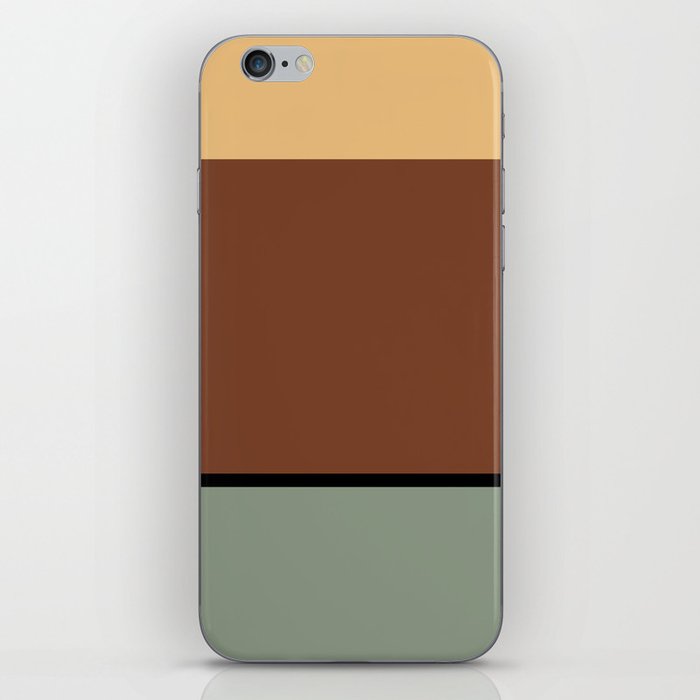 Contemporary Color Block XLIV iPhone Skin