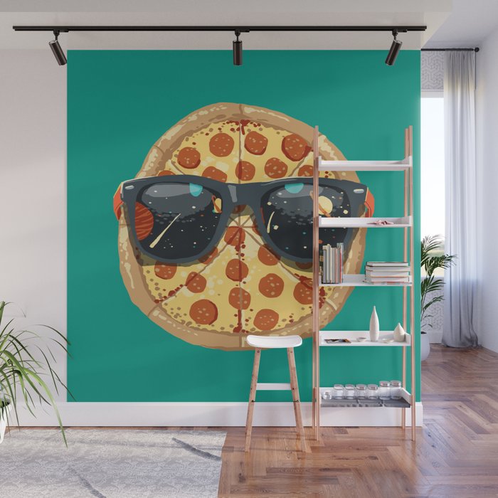 Cool Pizza Wall Mural