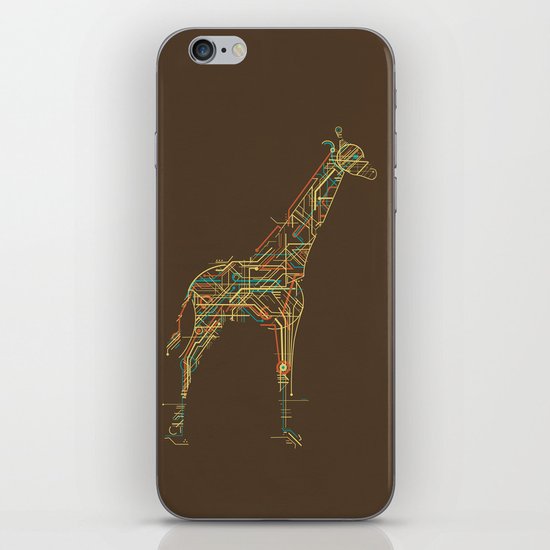 Electric Giraffe iPhone Skin