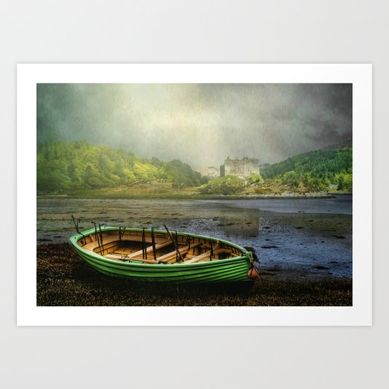 Loch Moidart Scotland Art Print