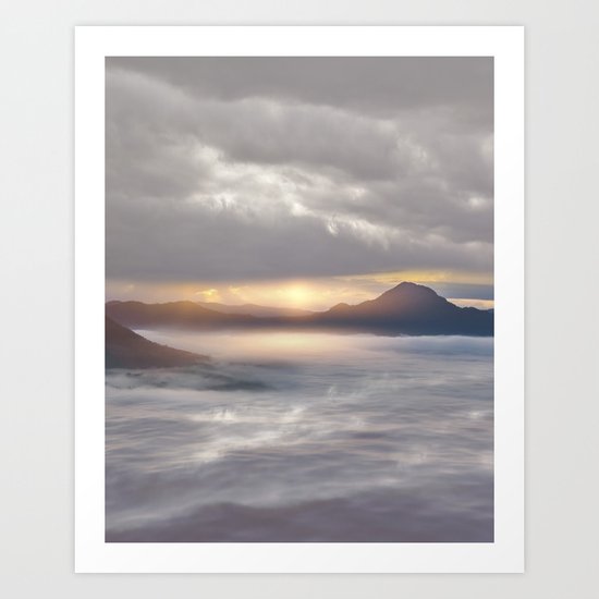 Magical Sunset V Art Print