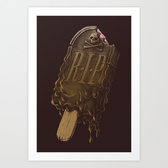 D.R.I.P. Art Print
