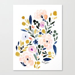 Sierra Floral Canvas Print