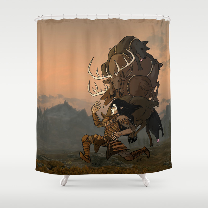 The Reality Of Gaming Shower Curtain By Paigeholloway Society6
