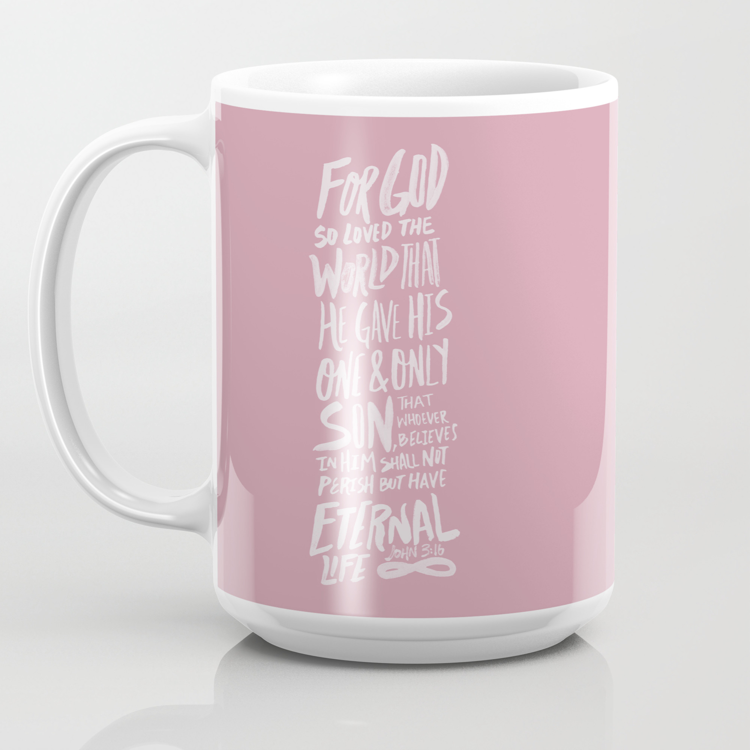 John 3 16 X Rose Coffee Mug By Annointedhome Society6