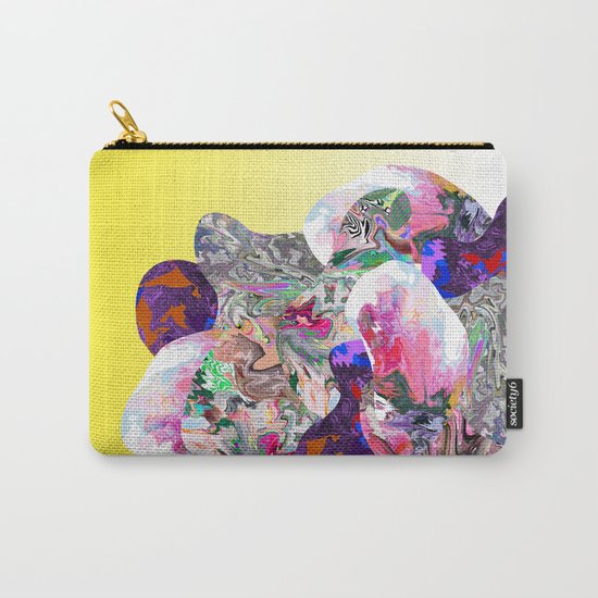 Hidden Faces Carry-All Pouch