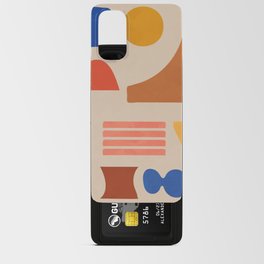 Colorful Modern Abstract Shapes 1 Android Card Case