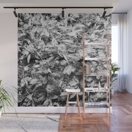 gray floral fairy bed Wall Mural