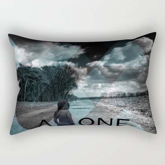 Alone Rectangular Pillow