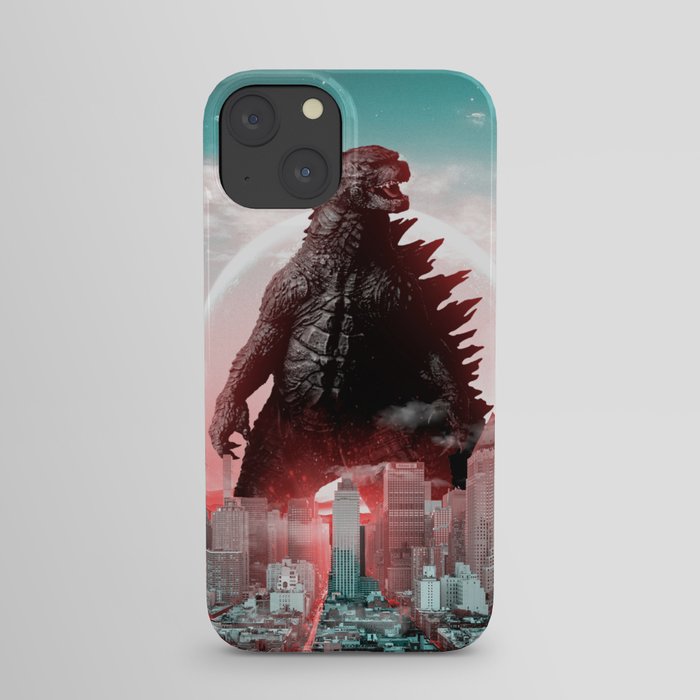 Godzilla City Fantasy iPhone Case