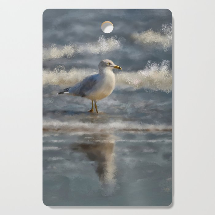 Seagull By The Seashore Cutting Board