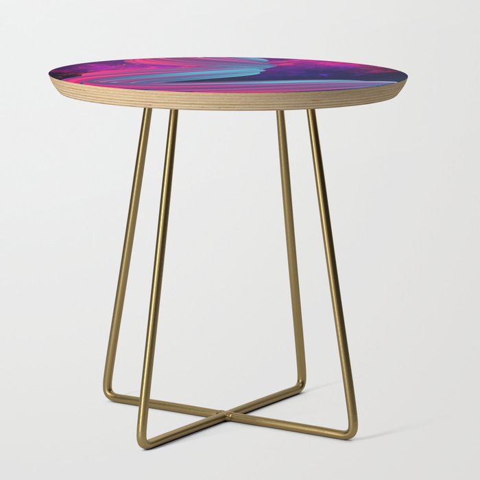 Neon twisted space #2 Side Table