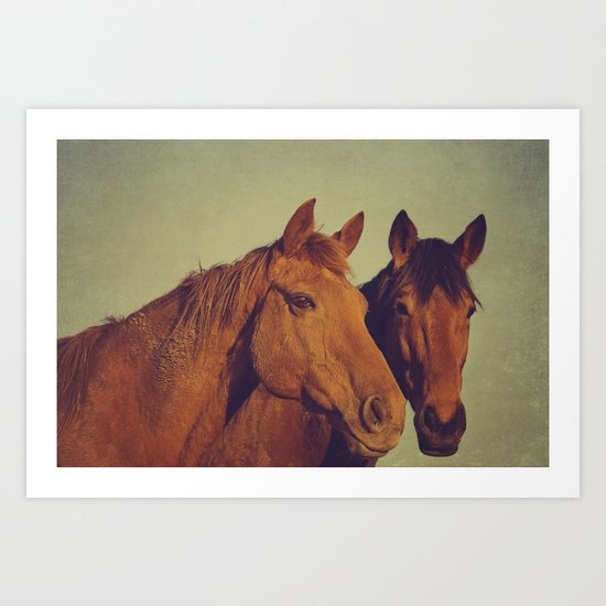 Here we go two by two Art Print