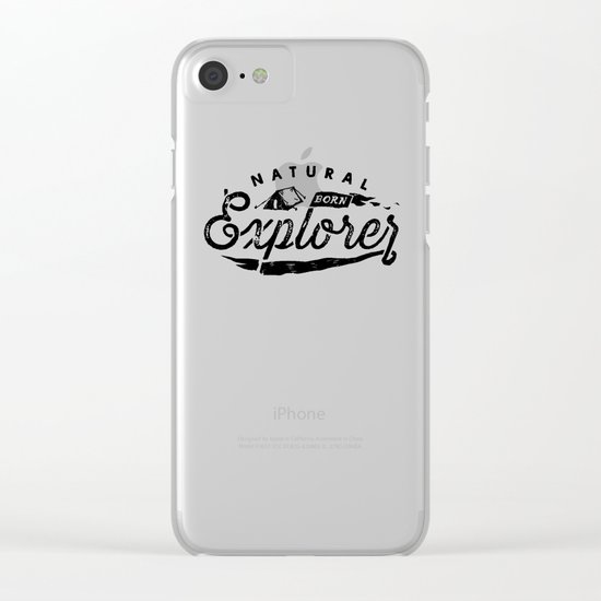 Explorer Clear iPhone Case