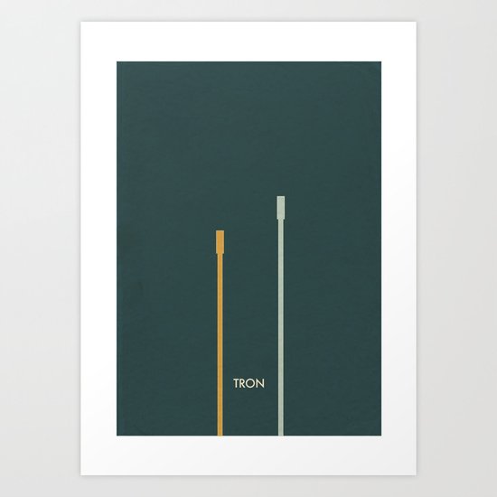 Tron Art Print
