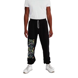 Mushroom Snake Crystals Garden Sweatpants