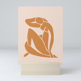 Henri Matisse Print - Abstract Art Poster -  Nude Minimalist Illustration LADY KNELT | large matisse | Modern Art | Nude Art | Feminist Mini Art Print