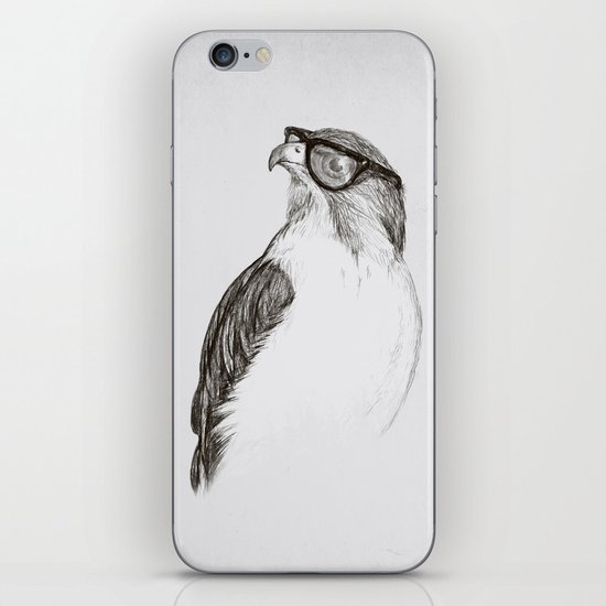 Hawk with Poor Eyesight iPhone Skin