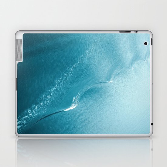 Ripple in Time (aqua) Laptop & iPad Skin
