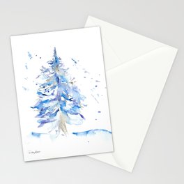 Winter Splash Stationery Cards