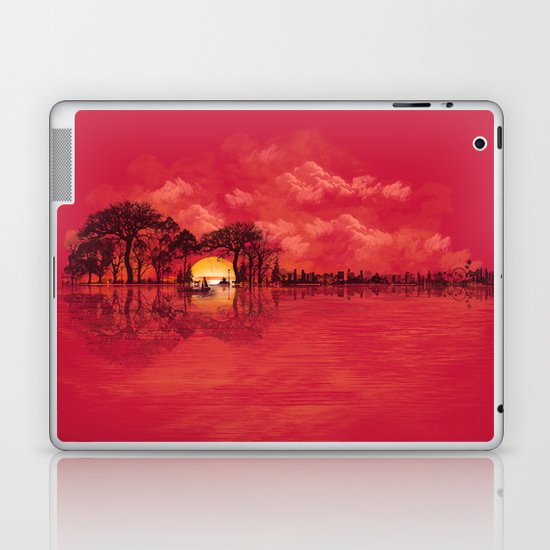 Musical Sunset Laptop & iPad Skin