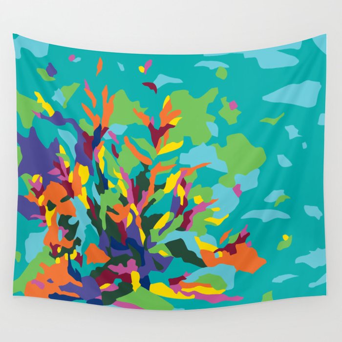 Tropic Paradise Wall Tapestry