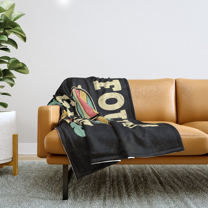 Fourth Grade Vibes Retro Sunglasses Throw Blanket