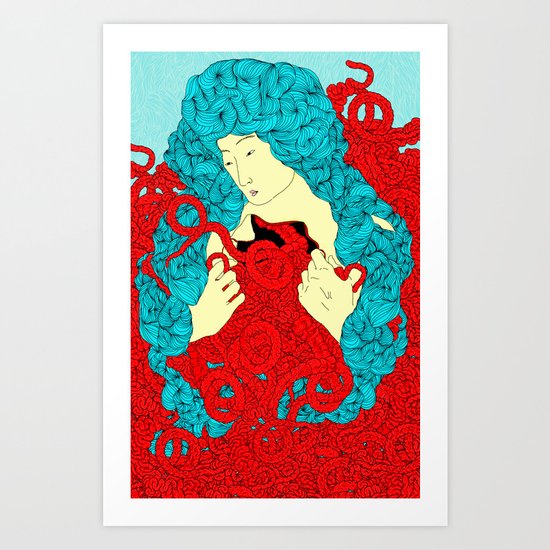 Heian II Art Print
