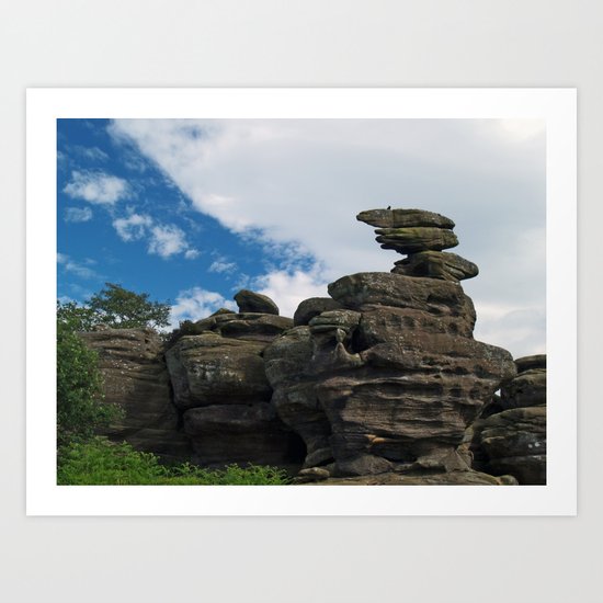 Brimham Rocks 2 Art Print