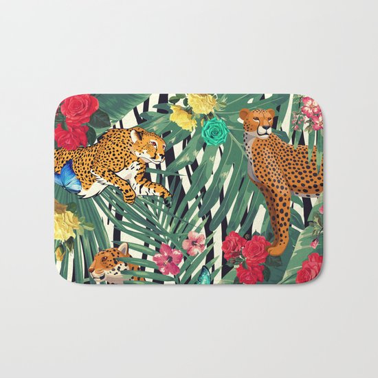 tropical wild Bath Mat