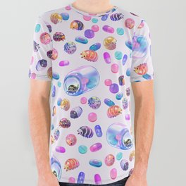 Pill bugs  All Over Graphic Tee