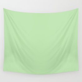 PASTEL GREEN SOLID COLOR Wall Tapestry