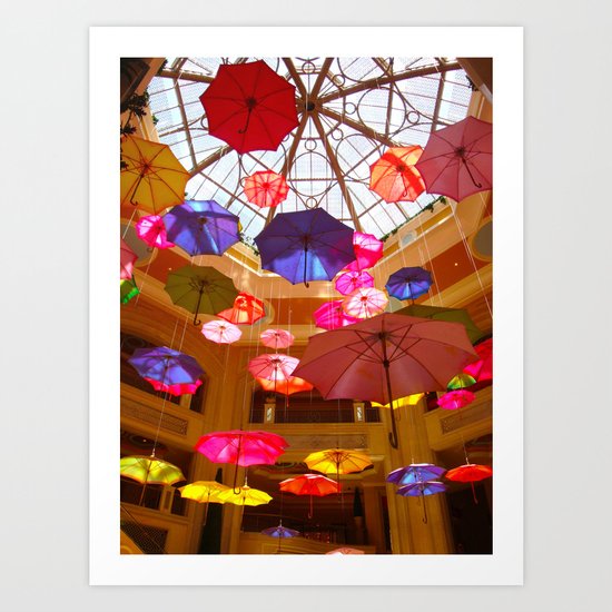 You Can Stand Under My Umbrella Art Print
