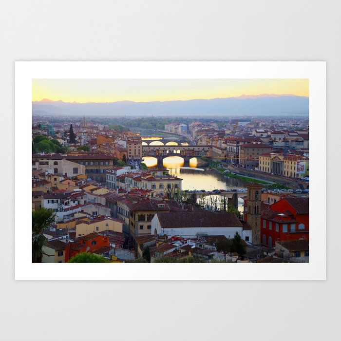 All About Italy. Piece 16 - Florence Art Print