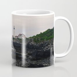 Lighthouse on the coast Coffee Mug